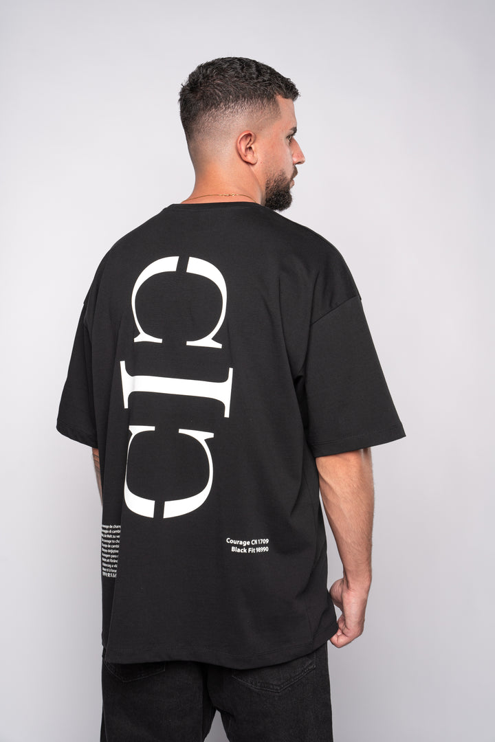 CC BLACK T-SHIRT