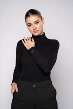 Load image into Gallery viewer, TURTLENECK BLACK
