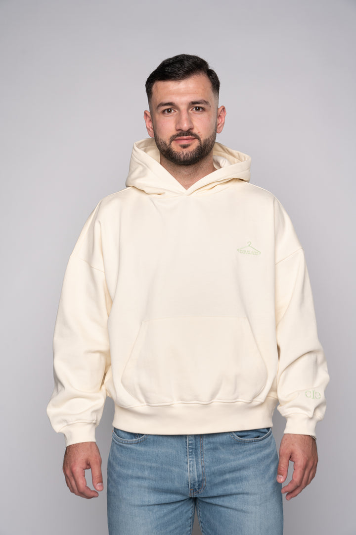 VARIUS IVORY HOODIE